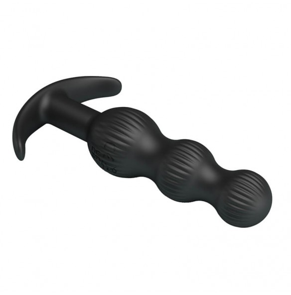 Pretty Love - Sidney Vibrating Anal Bead Massager (Chargeable - Black) Pretty Love - Sidney Vibrating Anal Bead Massager (Chargeable - Black)